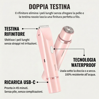 Rasoir 2 en 1 pour bikini et corps Modovita™