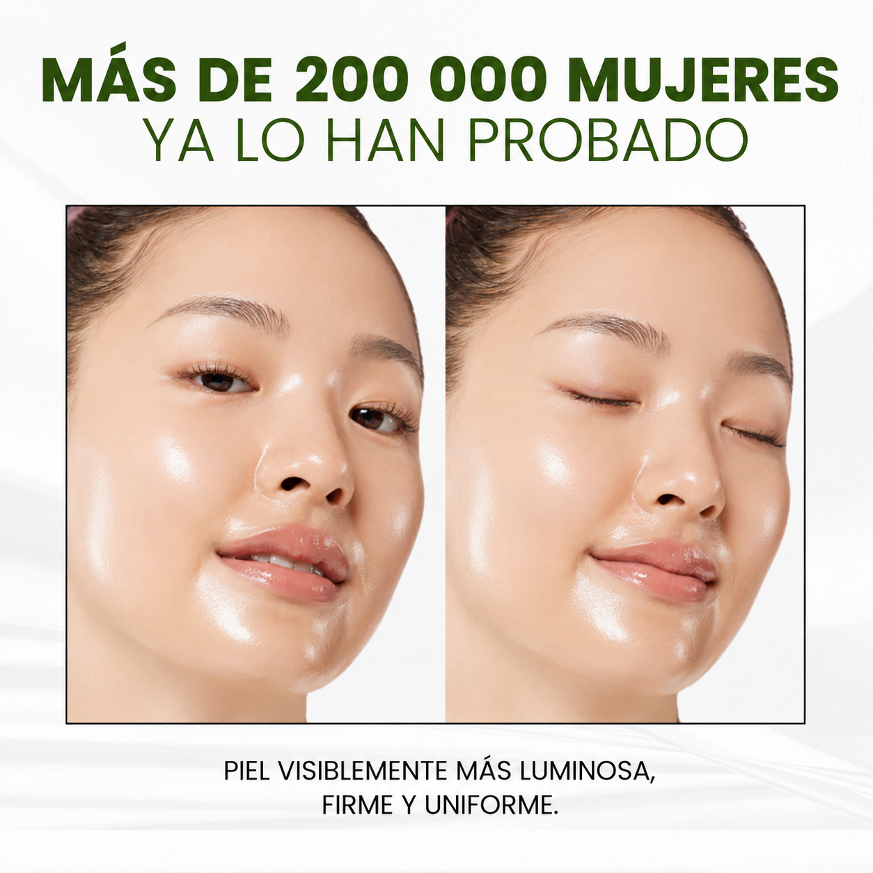 Mascarilla Facial Coreana con Cúrcuma y Colágeno