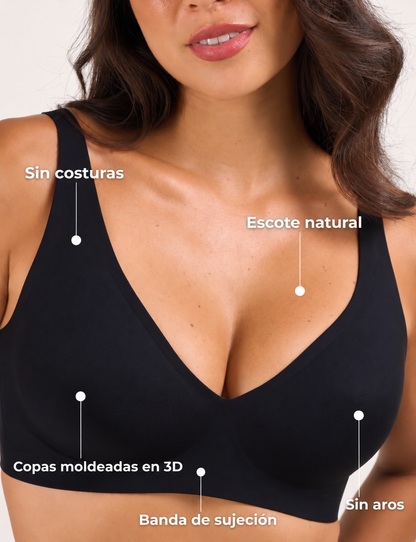 Modovita – Sostén Sin Aros Invisible Bajo la Ropa