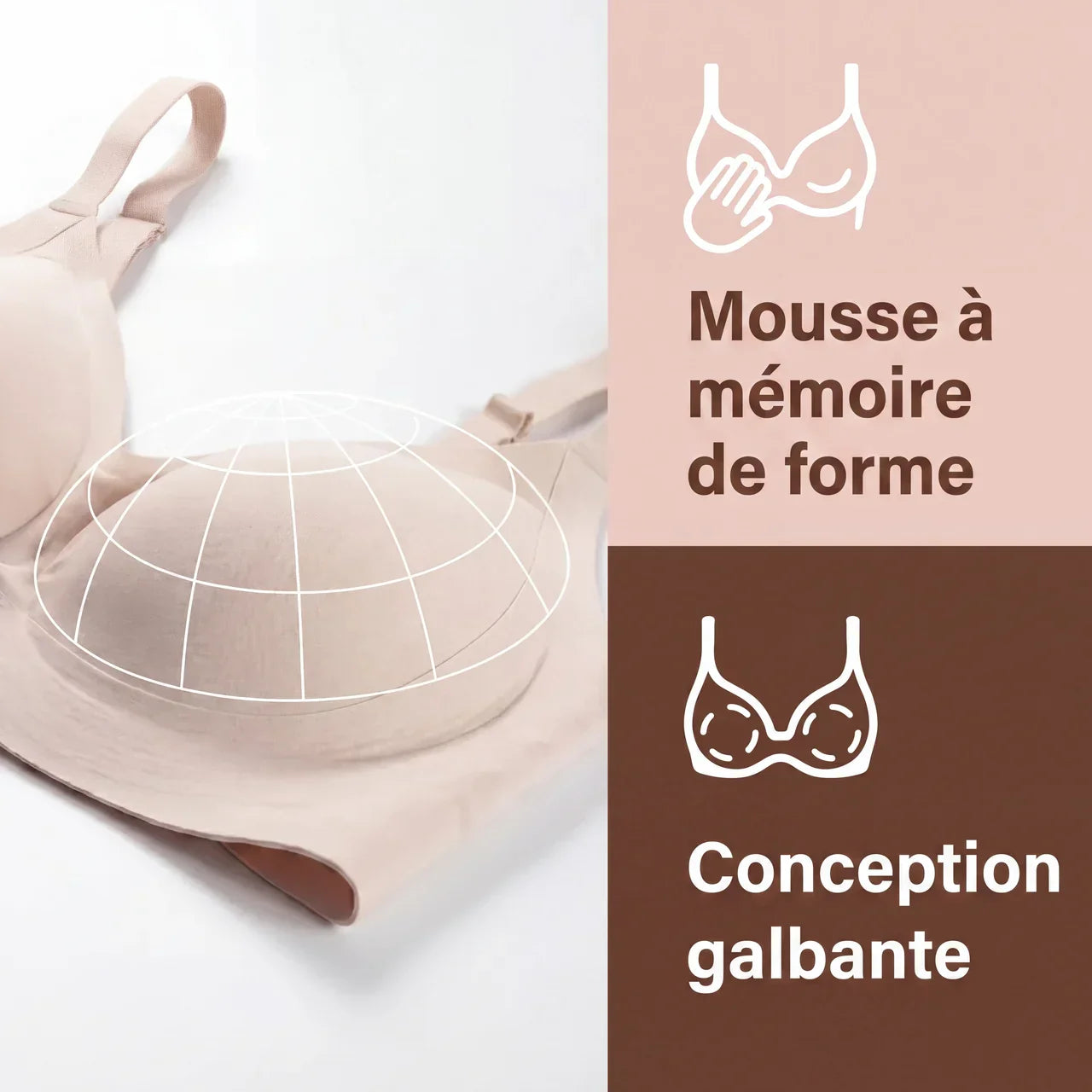 Le Soutien-Gorge Gel Lift 3D Modovita™